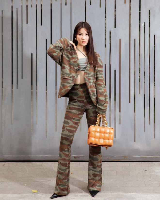 Tan chảy với street style "kẹo ngọt," ngập màu pastel của sao Việt ảnh 17