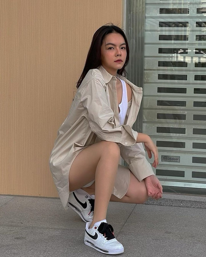 Tan chảy với street style "kẹo ngọt," ngập màu pastel của sao Việt ảnh 26