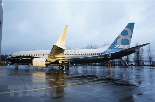 Máy bay 737 MAX của Boeing tại nhà máy ở Renton, Washington, Mỹ. (Ảnh: AFP/TTXVN) Hãng Boeing báo lỗ hơn 660 triệu USD trong quý 4 năm 2022 ảnh 1