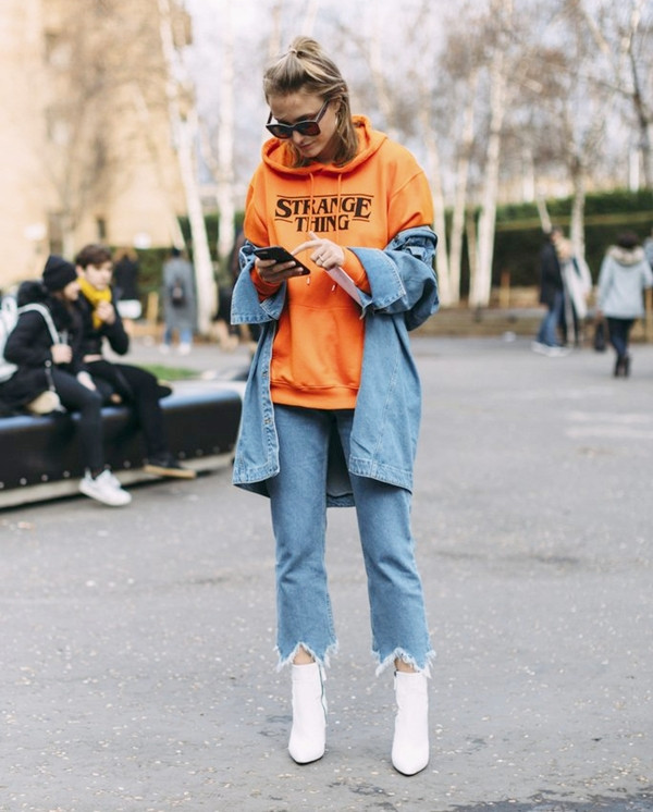 Street style: “50 sắc thái” áo khoác và cuộc chơi của gam màu nóng ảnh 19