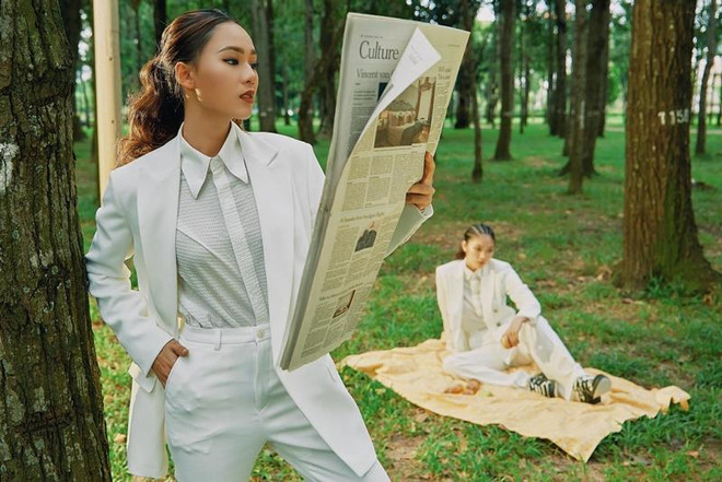 Ngày Hè rực rỡ với những bộ suit đậm chất nữ quyền ảnh 1