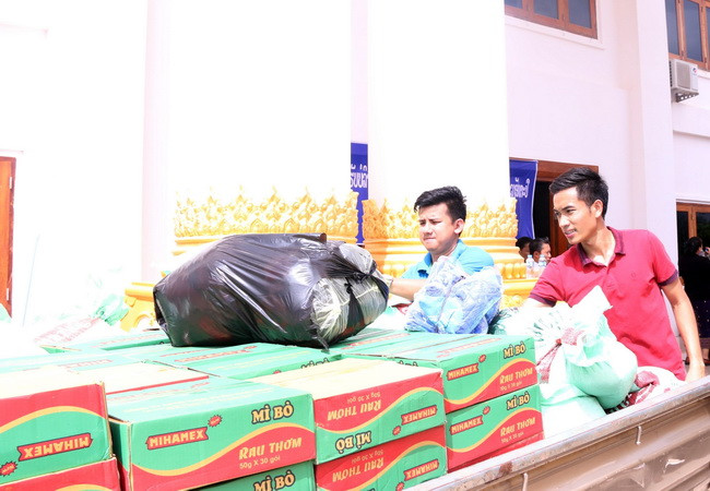 Quân khu 5 lập đoàn công tác giúp Lào khắc phục hậu quả vỡ đập ảnh 1