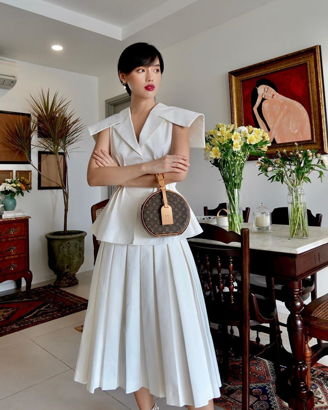 Dàn sao Việt "bung xòe" váy áo sau khi hết giãn cách xã hội ảnh 15