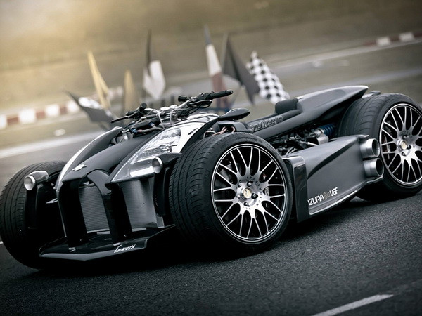 Siêu xe Wazuma V8F Matt Edition. (Nguồn: mikeshouts.com) Siêu xe Wazuma V8F Matt Edition mới của Lazareth ảnh 1