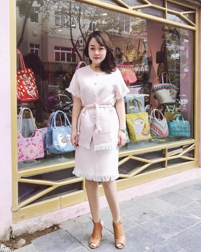 Quý cô thời trang Việt khoe sắc ngọt ngào trong trang phục nữ tính ảnh 2