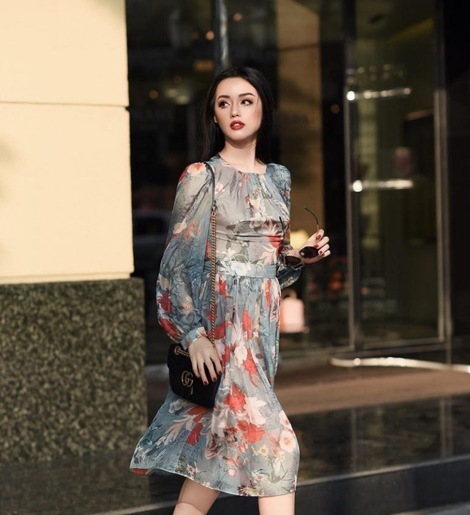 Quý cô thời trang Việt khoe sắc ngọt ngào trong trang phục nữ tính ảnh 3
