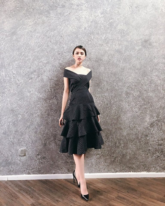 Quý cô thời trang Việt khoe sắc ngọt ngào trong trang phục nữ tính ảnh 15