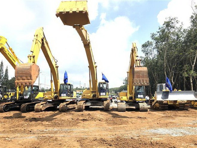 Khởi công xây dựng đoạn Phan Thiết-Dầu Giây thuộc cao tốc Bắc Nam ảnh 1