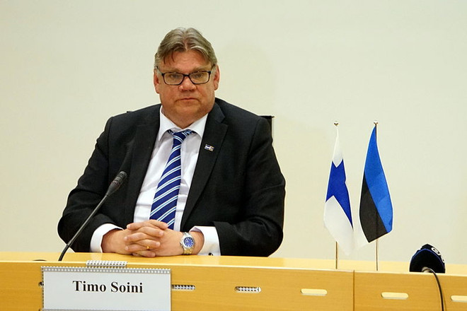 Ông Timo Soini. (Nguồn: commons.wikimedia.org) Đảng Người Phần Lan chân chính bị tách thành hai phe ảnh 1
