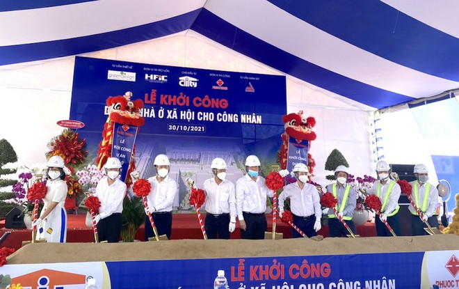 Khởi công dự án nhà ở xã hội đầu tiên cho công nhân tại Thủ Đức ảnh 1