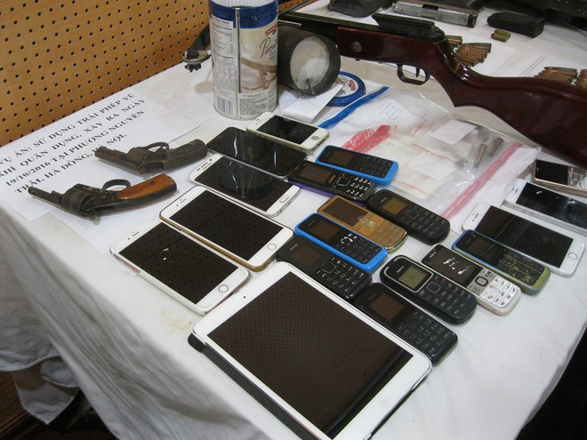 Mâu thuẫn khi ăn đêm, đối tượng 8X nổ súng vào văn phòng ảnh 1