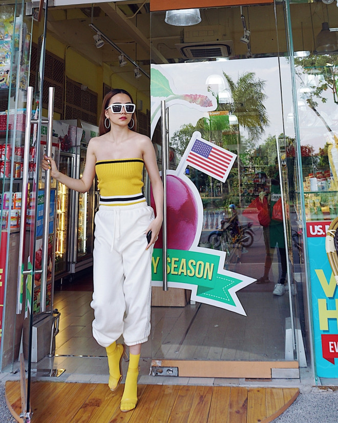 Street style “chất lừ” của dàn sao Việt những ngày nóng đỉnh điểm ảnh 1