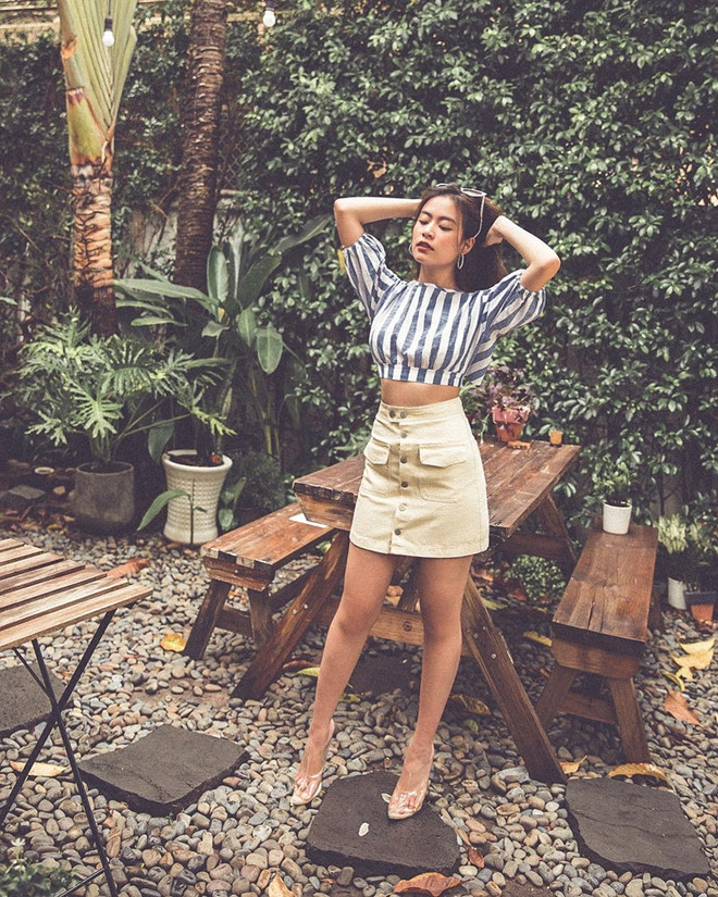 Street style “chất lừ” của dàn sao Việt những ngày nóng đỉnh điểm ảnh 12