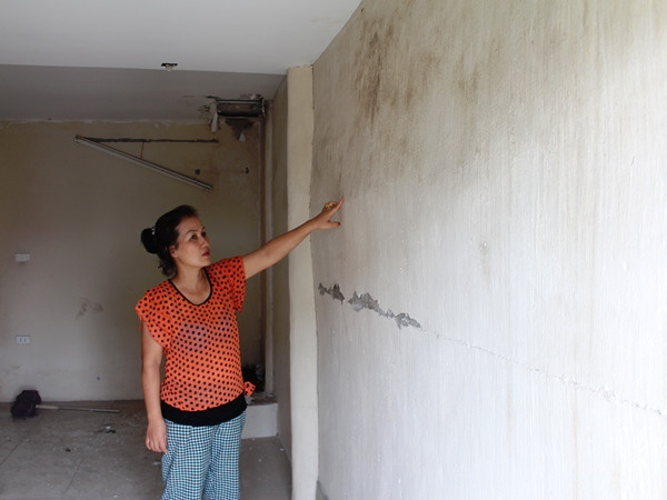 Nhiều hiện tượng lún nứt quanh dự án nhà khách thành phố Hà Nội ảnh 2