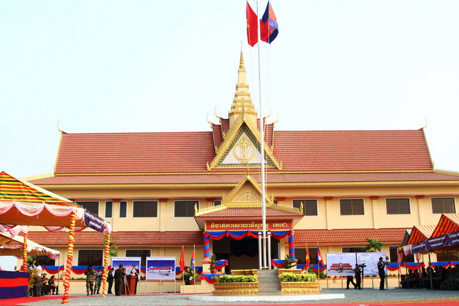 Bộ Quốc phòng Việt Nam hỗ trợ Campuchia xây trường quân sự ảnh 2