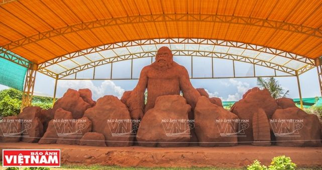 Chiêm ngưỡng vẻ đẹp nghệ thuật từ cát tại "thủ đô resort" Mũi Né ảnh 11