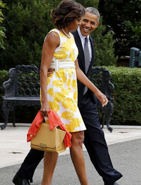 Phong cách "biết nói" của Đệ nhất phu nhân Mỹ Michelle Obama ảnh 12