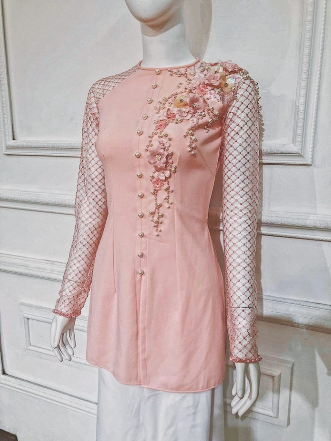 Cảm hứng ngọt ngào sau chiếc áo bà ba của thí sinh Hoa hậu Việt Nam ảnh 7