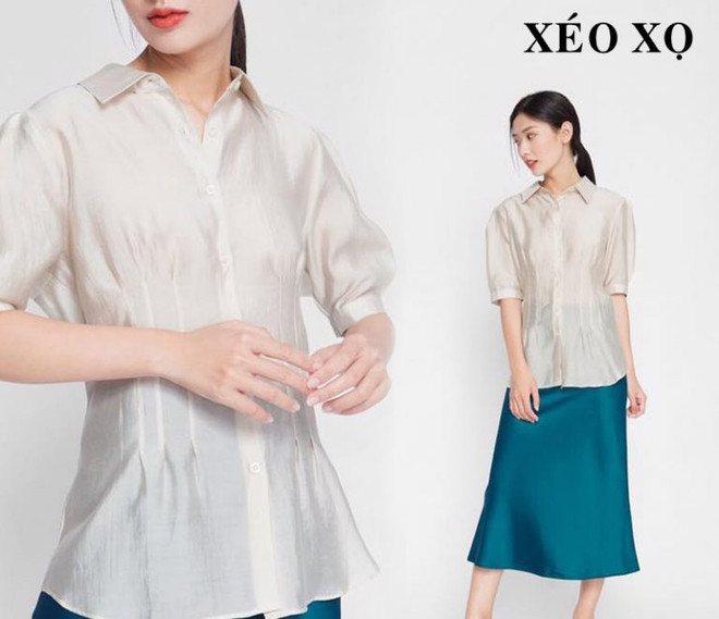 Áo váy tay phồng “thống trị” mùa hè, hớp hồn các cô nàng nữ tính ảnh 21