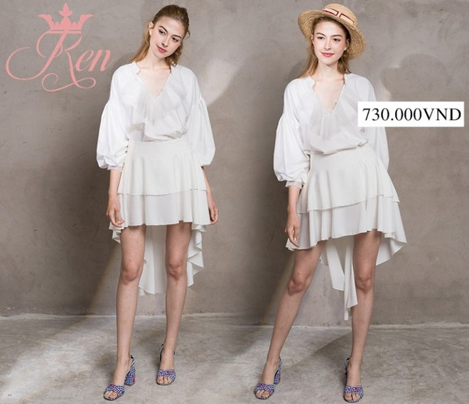 Áo váy tay phồng “thống trị” mùa hè, hớp hồn các cô nàng nữ tính ảnh 22