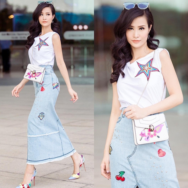 Tăng Thanh Hà đọ sắc với Phạm Hương khoe dáng nuột nà sau sinh ảnh 12