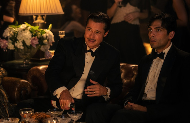 Brad Pitt trong Babylon Brad Pitt và Margot Robbie tái ngộ trong bộ phim về Hollywood ảnh 2