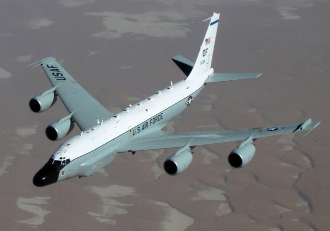 Máy bay RC135. (Nguồn: theaviationgeekclub.com) Quân đội Venezuela tố cáo Mỹ tiếp tục xâm phạm không phận ảnh 1