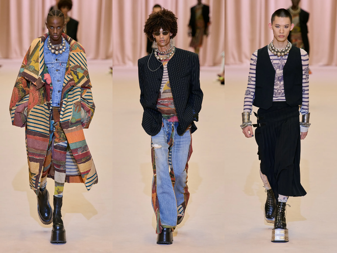 Sự nổi loạn và phá cách đặc trưng trong bộ sưu tập mới của Balmain ảnh 5