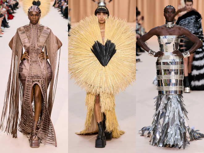 Sự nổi loạn và phá cách đặc trưng trong bộ sưu tập mới của Balmain ảnh 19