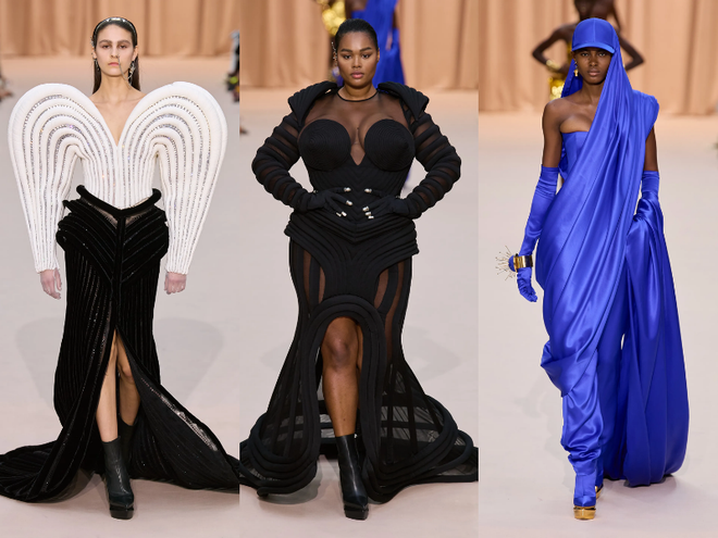 Sự nổi loạn và phá cách đặc trưng trong bộ sưu tập mới của Balmain ảnh 17