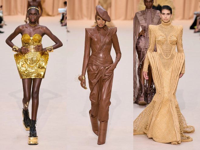 Sự nổi loạn và phá cách đặc trưng trong bộ sưu tập mới của Balmain ảnh 18