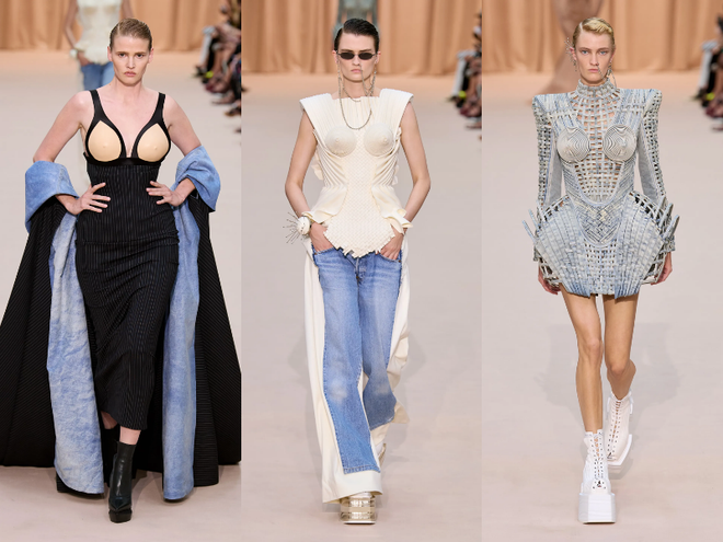 Sự nổi loạn và phá cách đặc trưng trong bộ sưu tập mới của Balmain ảnh 9