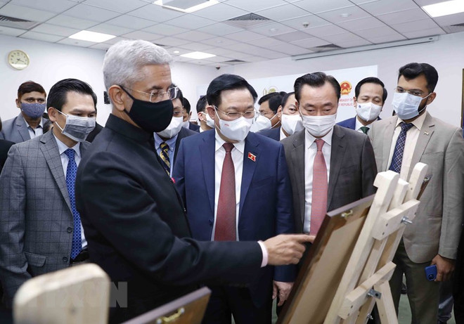 Triển lãm ảnh “50 năm quan hệ ngoại giao Việt Nam-Ấn Độ” ảnh 1