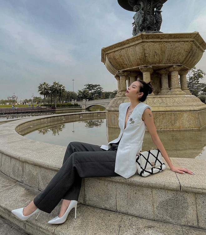 Chiêm ngưỡng loạt street style "cool" hết mức của dàn mỹ nhân Việt ảnh 4