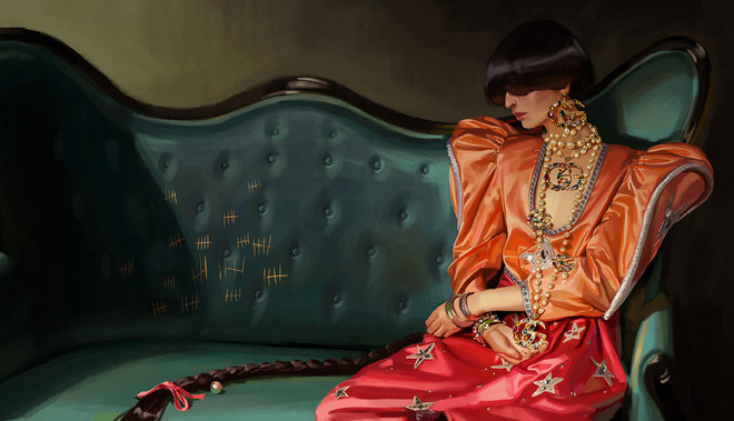 Gucci "hớp hồn" với bộ sưu tập "Một thế giới tưởng tượng không tưởng" ảnh 2