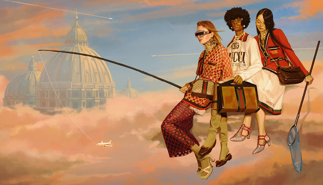Gucci "hớp hồn" với bộ sưu tập "Một thế giới tưởng tượng không tưởng" ảnh 10
