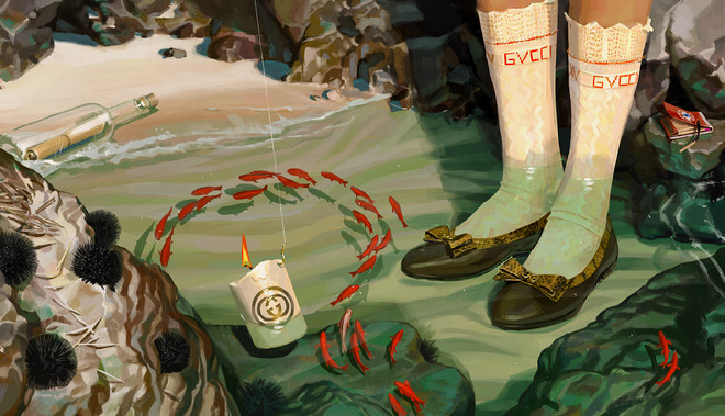 Gucci "hớp hồn" với bộ sưu tập "Một thế giới tưởng tượng không tưởng" ảnh 4