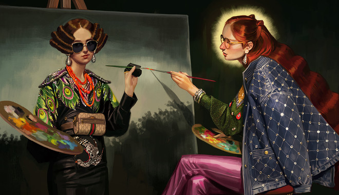 Gucci "hớp hồn" với bộ sưu tập "Một thế giới tưởng tượng không tưởng" ảnh 11