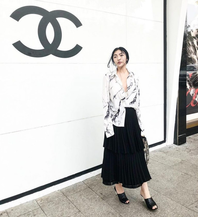 Phong cách street style đẹp mê mẩn của quý cô thời trang ngày nắng ảnh 3