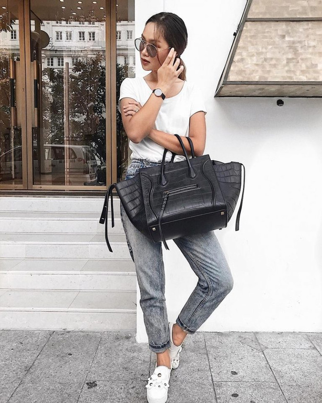 Phong cách street style đẹp mê mẩn của quý cô thời trang ngày nắng ảnh 1