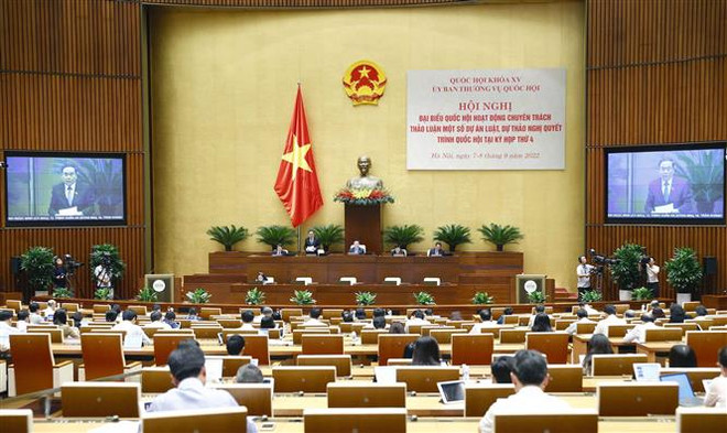 Tăng cường xây dựng pháp luật, hoàn thiện dự án Luật trình Quốc hội ảnh 1