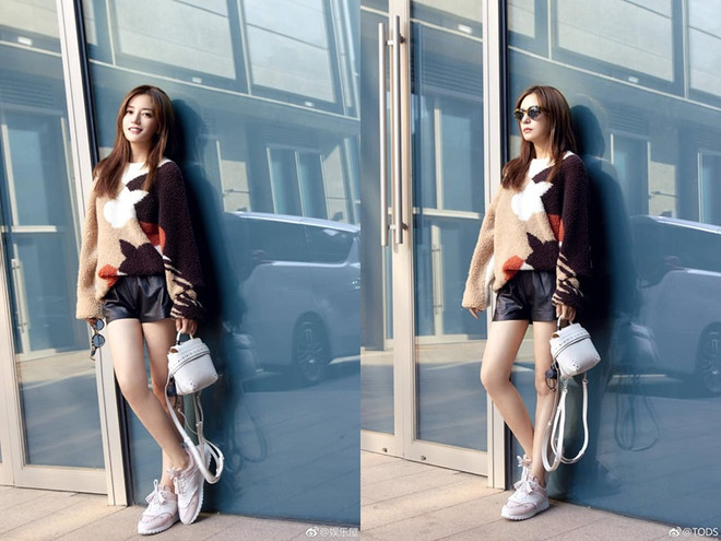 Nhờ giảm 15kg, Triệu Vy “lột xác” thành sao nữ sành điệu ở tuổi 42 ảnh 12