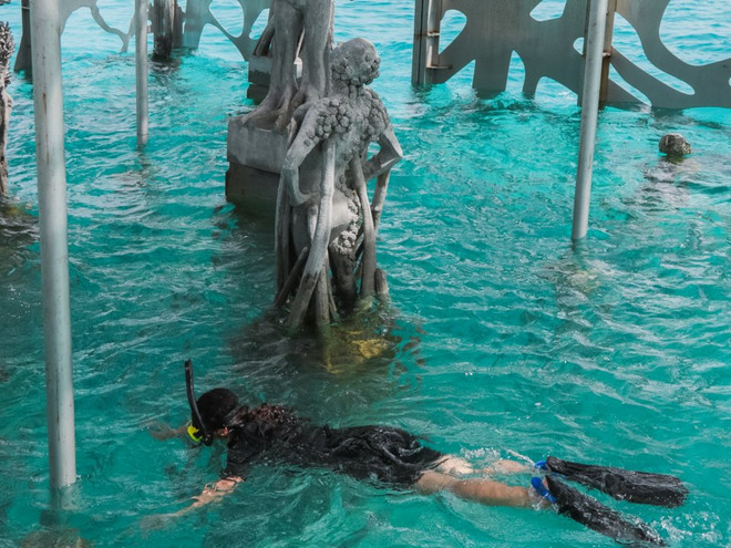 Ghé thăm bảo tàng dưới biển độc đáo nhất thiên đường du lịch Maldives ảnh 8