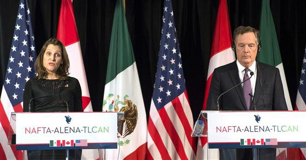 Canada và Mỹ đạt thỏa thuận về Hiệp định thương mại NAFTA ảnh 1