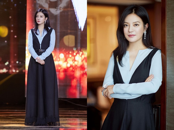 Nhờ giảm 15kg, Triệu Vy “lột xác” thành sao nữ sành điệu ở tuổi 42 ảnh 7