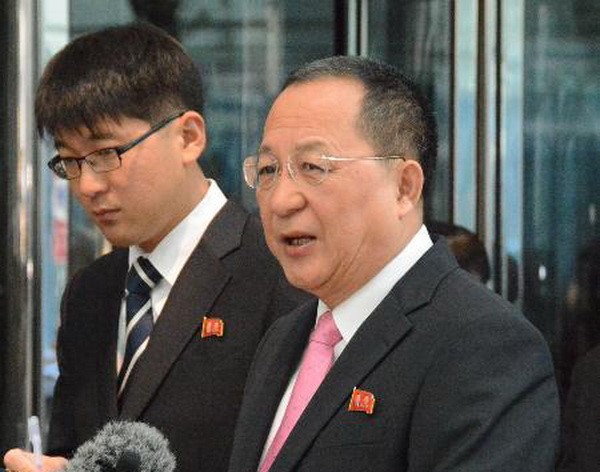 Quan chức Liên hợp quốc hội đàm với Ngoại trưởng Triều Tiên ảnh 1