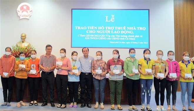 Cà Mau: Hơn 6.400 lượt người lao động đã nhận tiền hỗ trợ thuê nhà ảnh 1