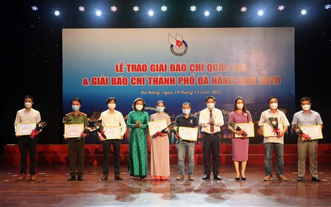 TTXVN đoạt giải Nhất Giải Báo chí thành phố Đà Nẵng năm 2020 ảnh 1