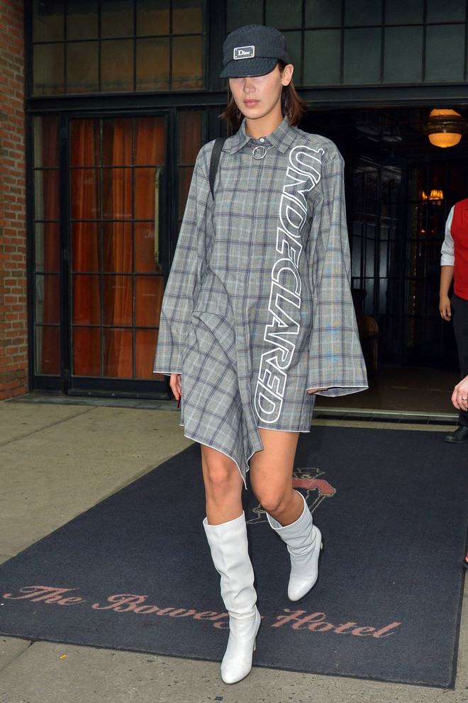Street style “gây thương nhớ” của Bella Hadid dự tuần lễ thời trang ảnh 4