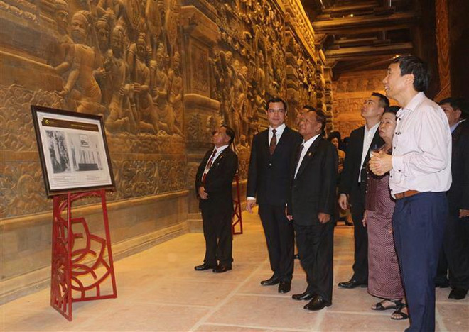 Chủ tịch Quốc hội Vương quốc Campuchia thăm tỉnh Hà Nam ảnh 2